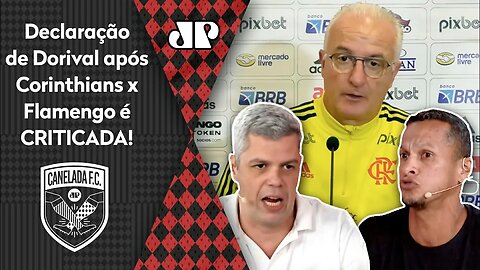 "O Dorival FALOU ISSO? É BRINCADEIRA! IMAGINA os jogadores do Flamengo..." Declaração é CRITICADA!