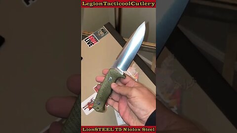 Bad ass blade! Extremely high quality! LionSteel T5! Niolox Steel!