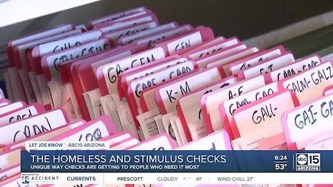 Group helps connect homeless with stimulus money