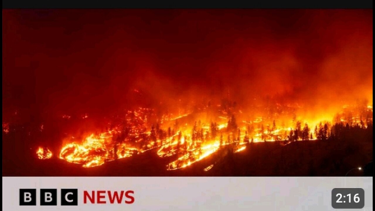 Canada wildfires: Soldiers sent to British Columbia to tackle blazes - BBC News