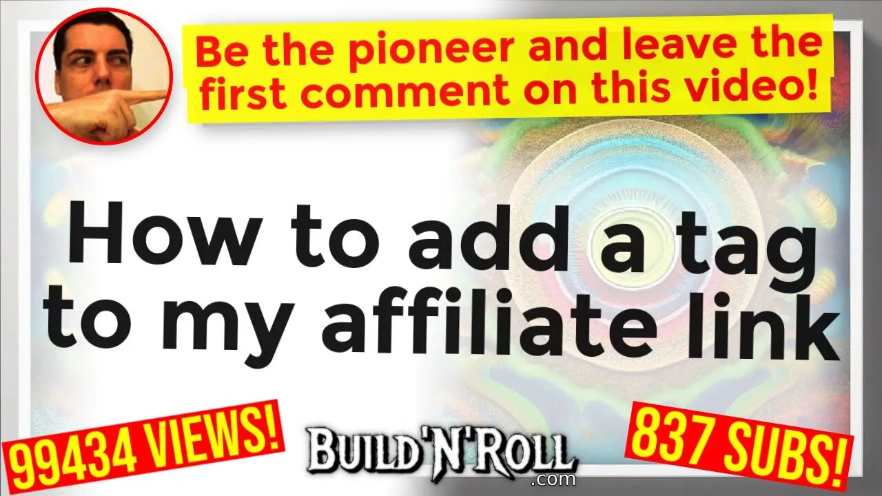 How to add a tag to my affiliate link