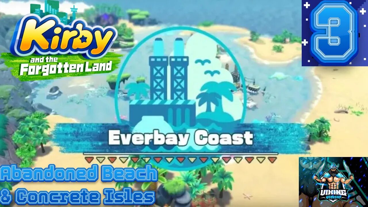 Kirby's and the Forgotten Land Part 3: Everbay Coast Part 1