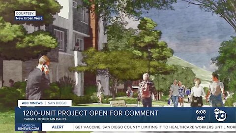 Public can now comment on Trails at Carmel Mountain Ranch development project