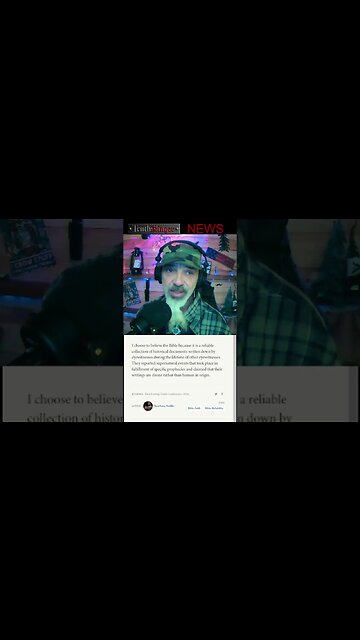 WHY I BELIEVE THE BIBLE #voddie #god #jesus #easter #biblical #shortsvideo #shortsfeed #news #shorts