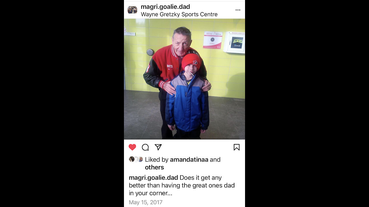 πThe Greater Gretzky has left us...π