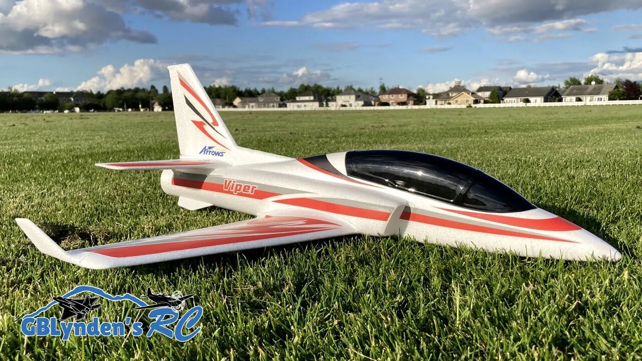 Arrows RC Viper 50mm EDF Jet Second Flight Fun & Near Crash