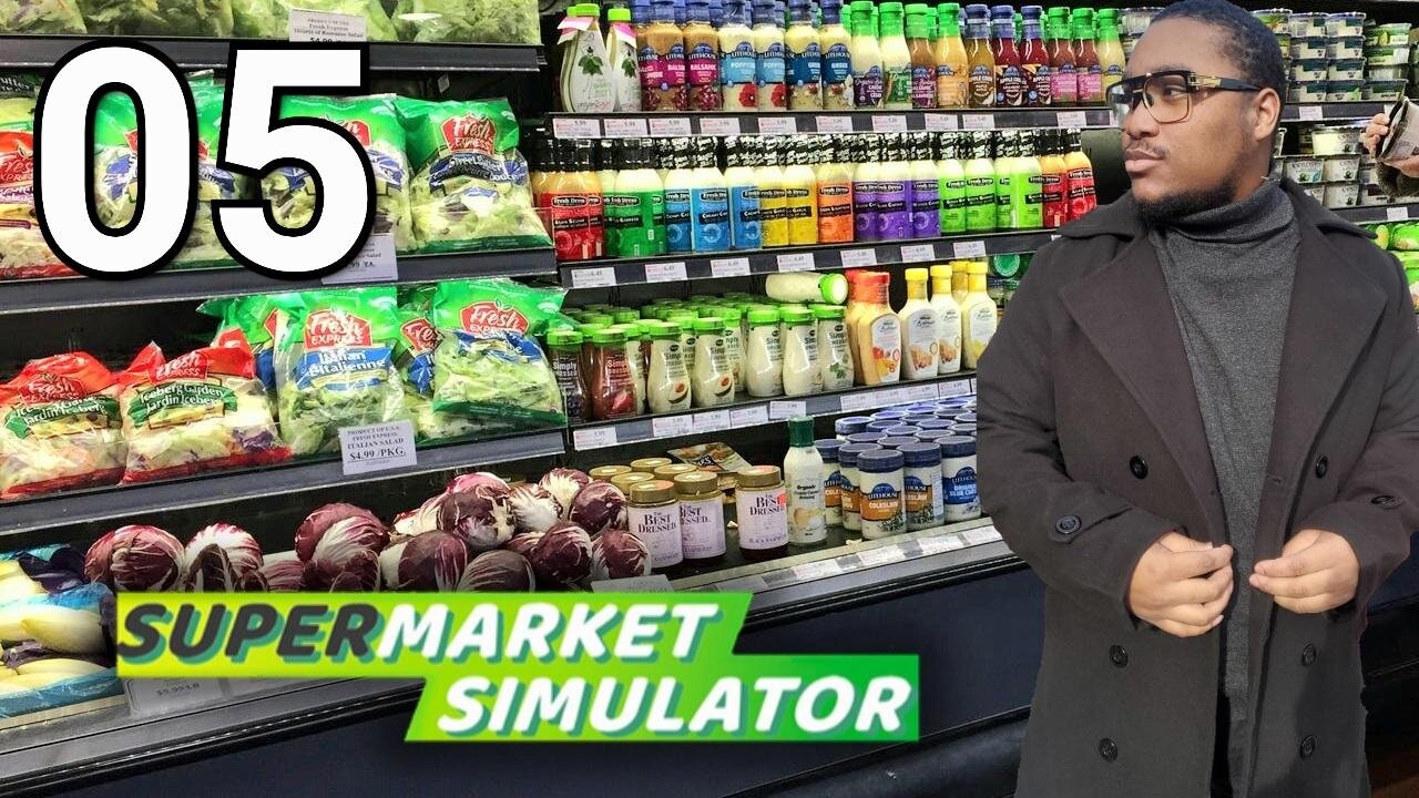 Supermarket Looking Immaculate!! - (Supermarket Simulator)