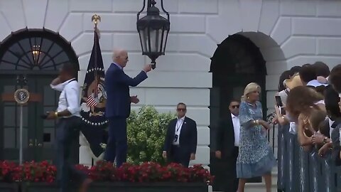 Where's Joe Going Now? Biden Wanders Into Crowd After Wrapping Up Extremely Short Speech