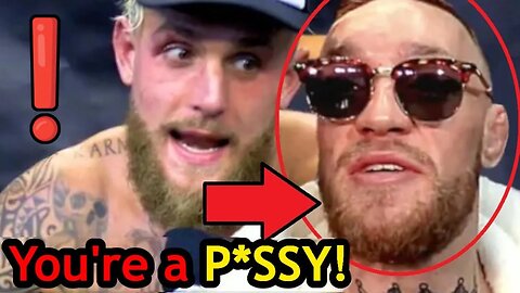 Jake Paul LAUGHING at Conor McGregor!😂CONOR RESPONDS? "He's a FAKE FIGHTER!" [2024] BOXING NEWS