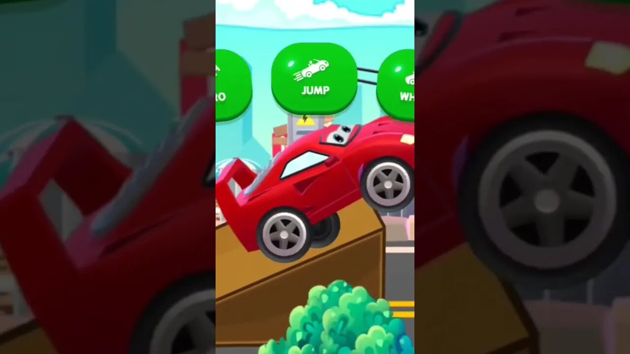 Red And Blue car racing/fight again two brothers #carracing #cartoon #kidsvideo #games #kidsgames