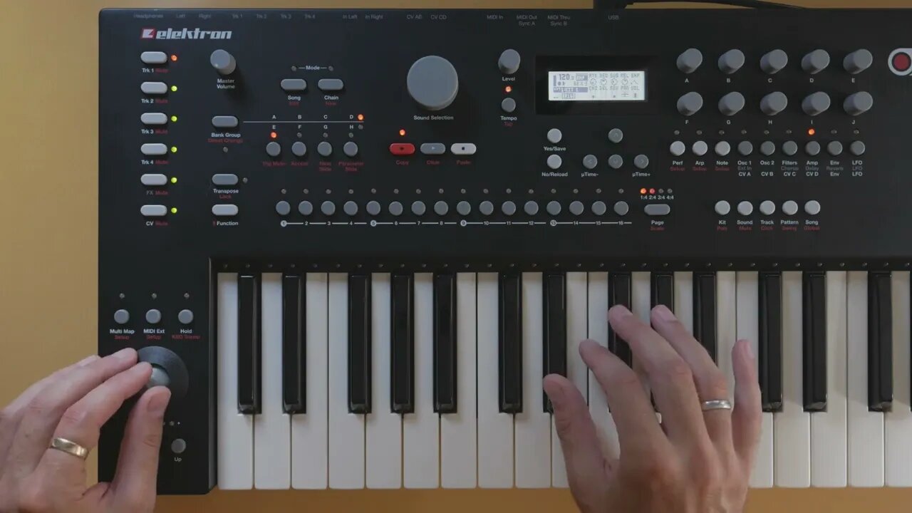 failing on the keys // Elektron ANALOG KEYS