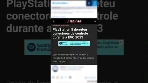 O PlayStation 5 não tankou a EVO 2023 #shorts