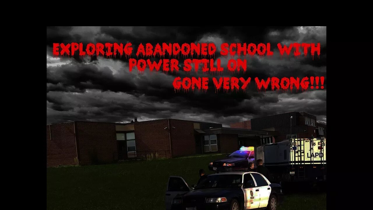 (GONE VERY WRONG!) EXPLORING ABANDONED SCHOOL WITH POWER ON!