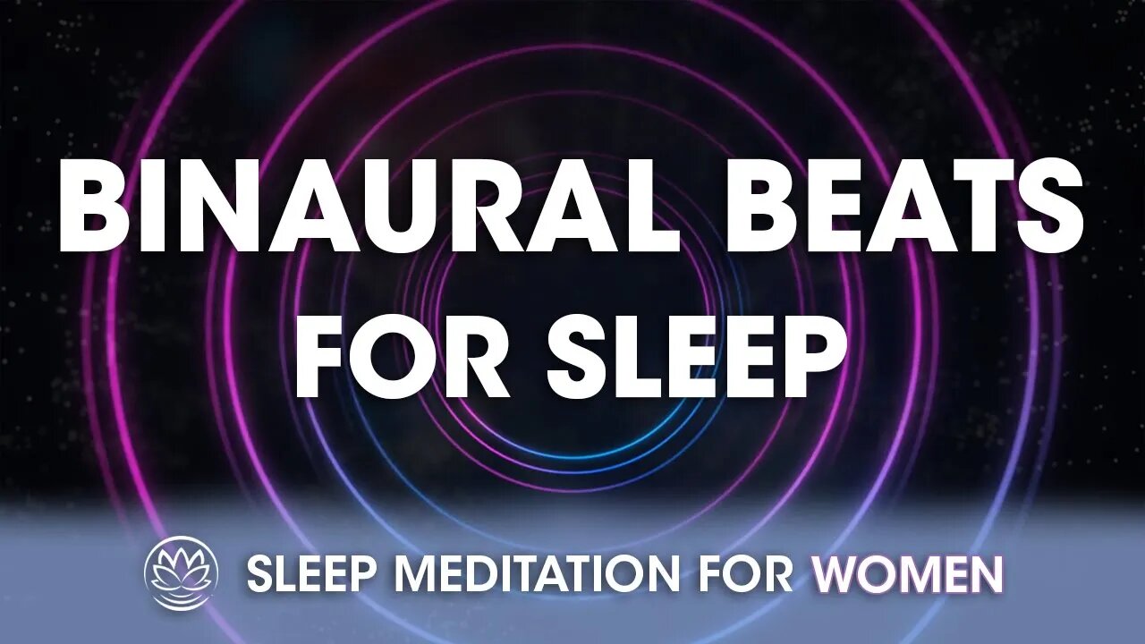 Resting Energy Binaural Beat Theta // Sleep Meditation for Women