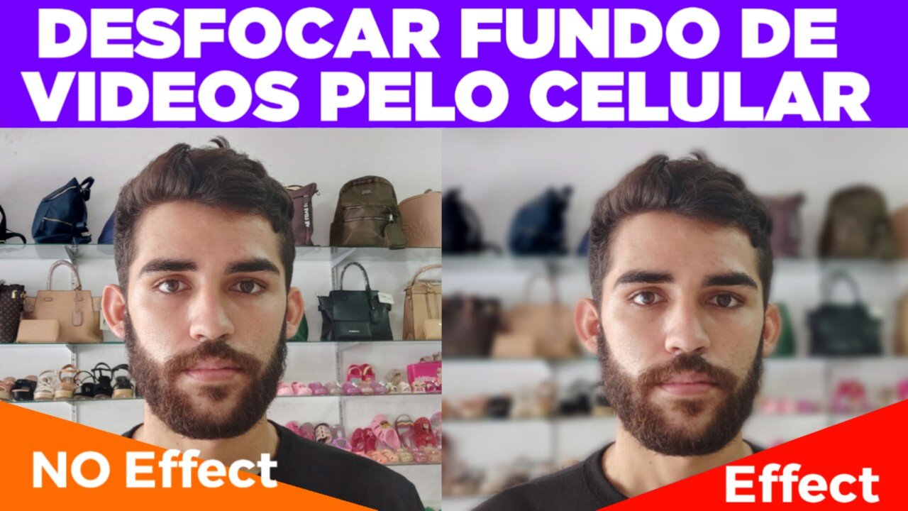 Como desfocar video pelo android desfocando fundo de video tutorial capcut