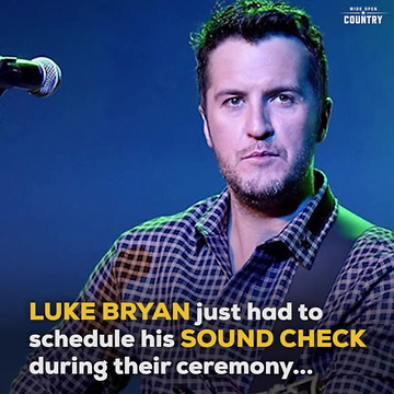 Luke Bryan Soundcheck Crashes a Wedding in Mexico