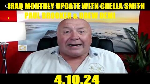 CHARLIE WARD INSIDERS CLUB - IRAQ MONTHLY UPDATE WITH CHELLA SMITH , PAUL BROOKER & DREW DEMI