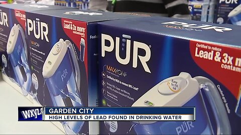 Low-income families in Garden City can pick up free water filters today