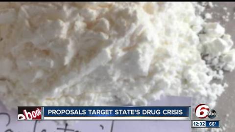 Upcoming Indiana statehouse proposals target state's drug crisis