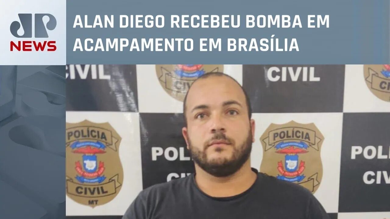 Preso confessa à polícia que colocou bomba em caminhão em Brasília