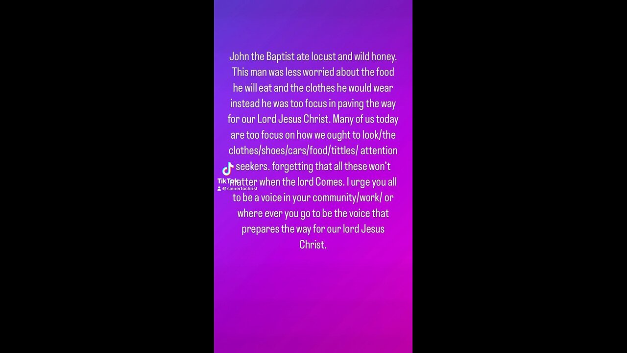 Focus on Jesus
