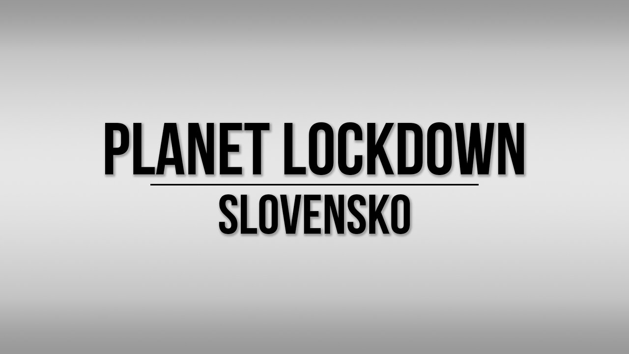 Planet Lockdown: A Documentary | SLOVENIAN