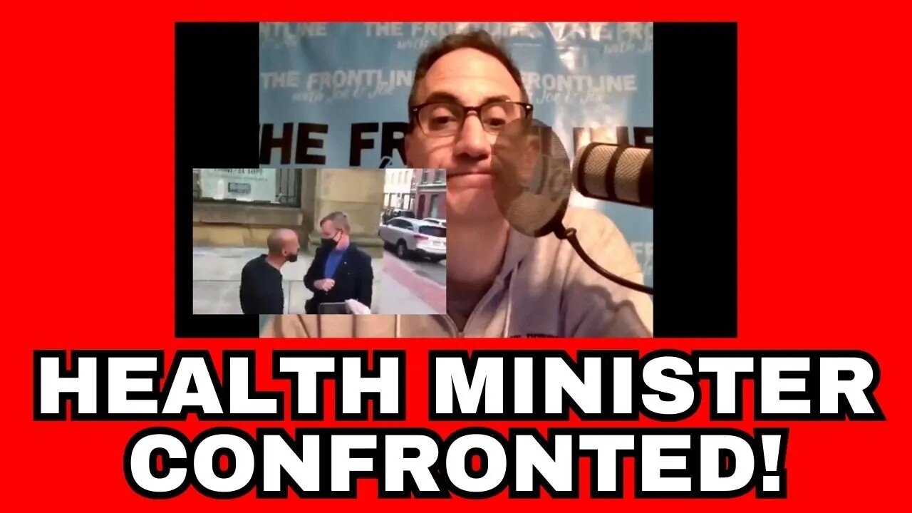 Canada's Health Minister CONFRONTED!