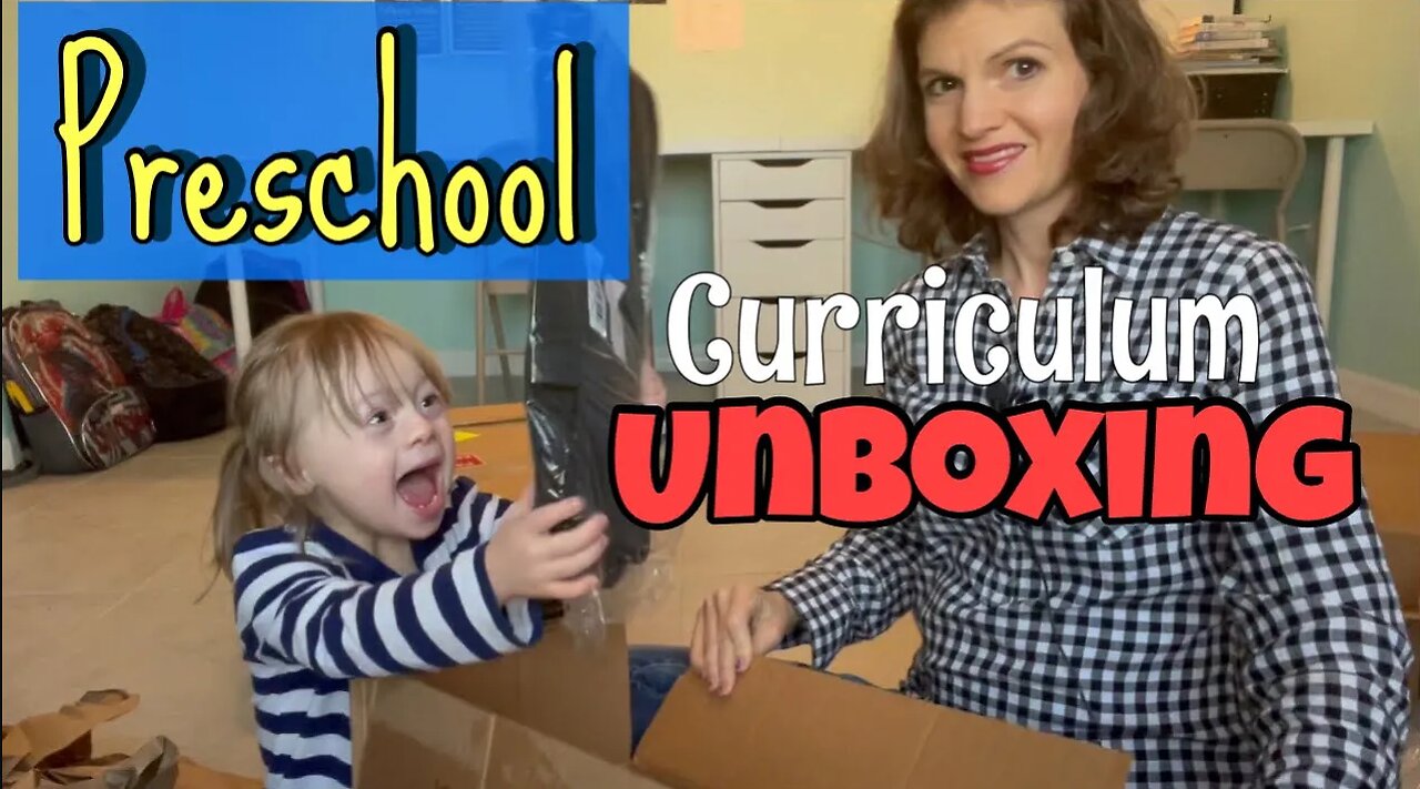 **UNBOXING** Homeschooling Preschoolers Curriculum || Special Needs Gardner Scholarship Florida