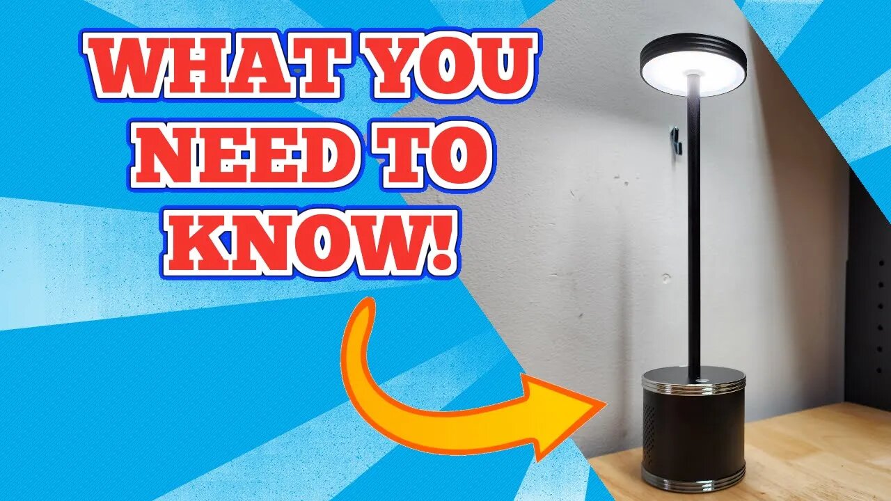 What You Should Know About This Table Lamp!