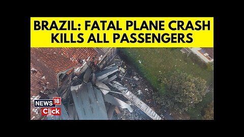 Brazil Plane Crash | Plane Crashes Into Shops, Homes In Brazil’s Gramado, Over 10 Feared Dead | N18G