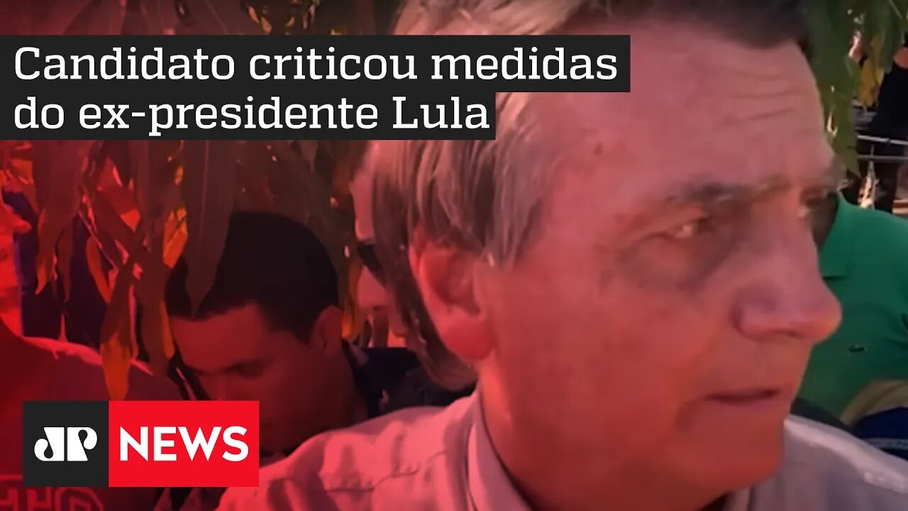 Bolsonaro visita assentamento do MST em Brasília