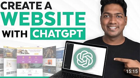 How to Create Entire Website with ChatGPT ( no Coding )