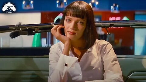 Uma Thurman 'Wants To Dance' in Pulp Fiction w/ John Travolta | Paramount Movies