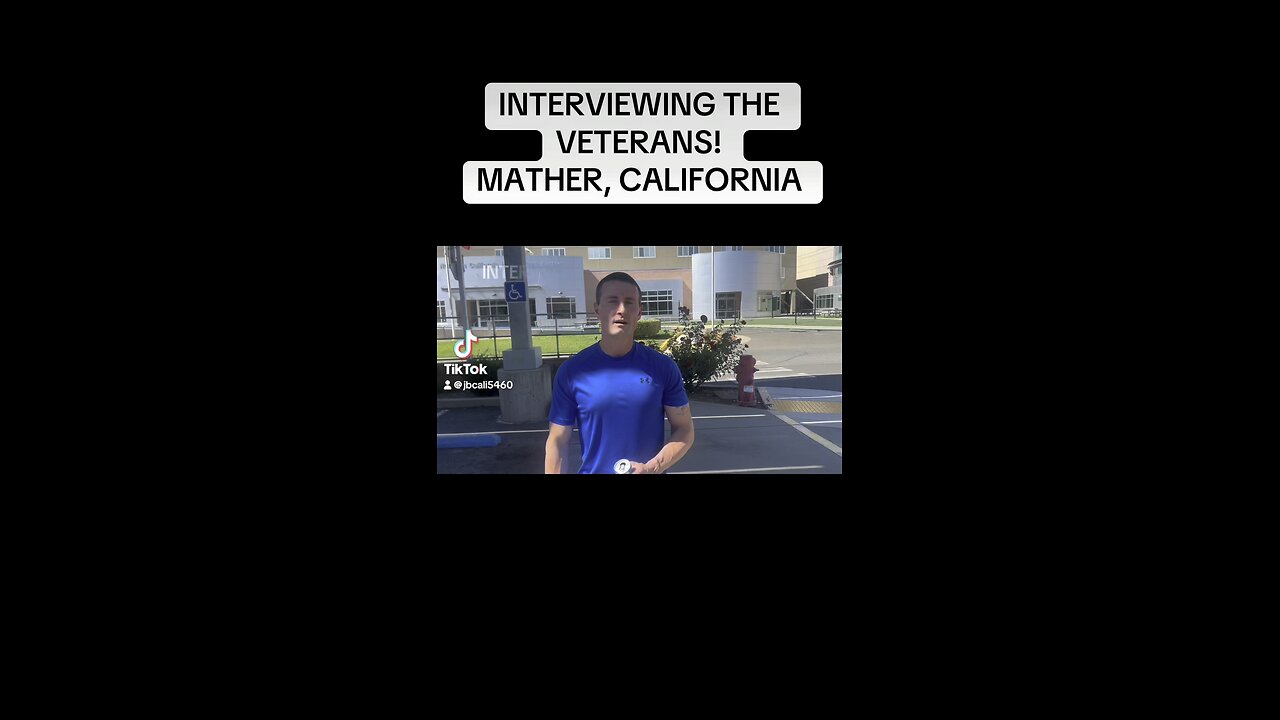 INTERVIEWING THE VETERANS IN MATHER, CALIFORNIA!