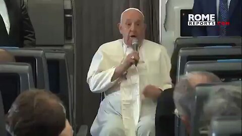 Pope Francis Says This Election Is About Choosing The Lesser Of Two Evils (He'd Be Wrong)