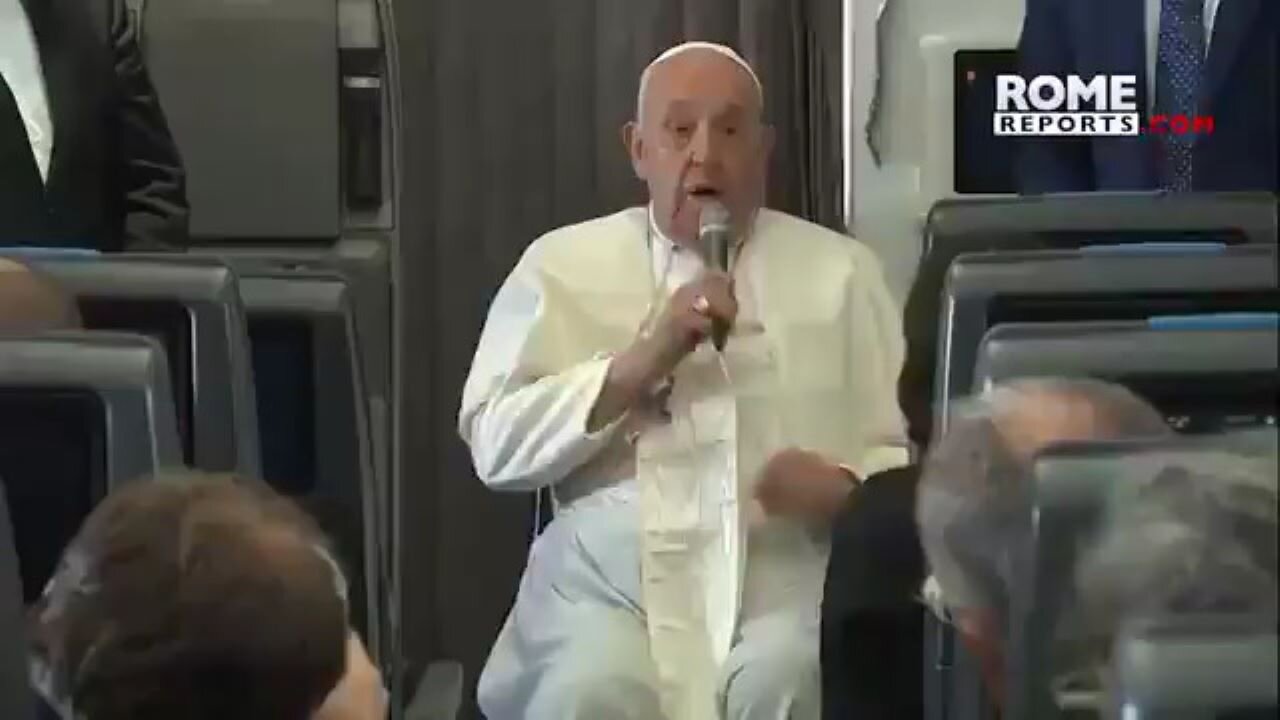 Pope Francis Says This Election Is About Choosing The Lesser Of Two Evils (He'd Be Wrong)