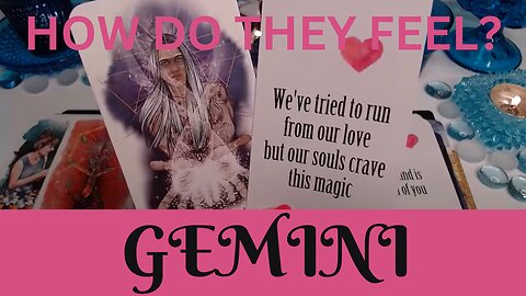 GEMINI ♊💖THEY'VE FALLEN FOR YOU!💖FEAR YOU'LL BREAK THEIR HEART💔GEMINI LOVE TAROT💝