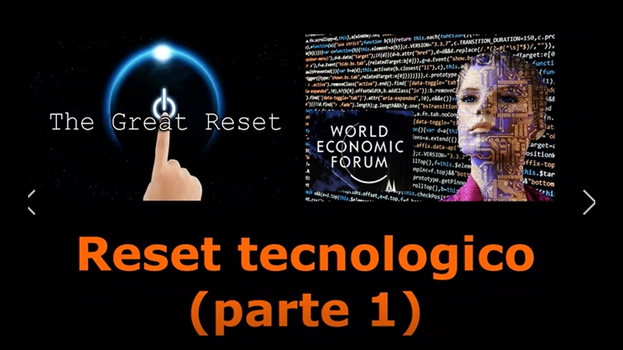 Reset tecnologico (parte 1)