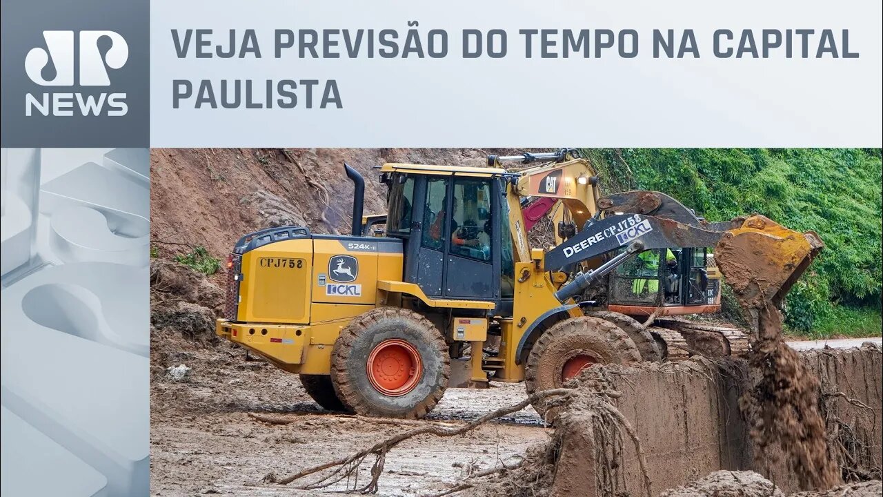 Chuva continua no litoral norte de São Paulo nesta quarta-feira (22)