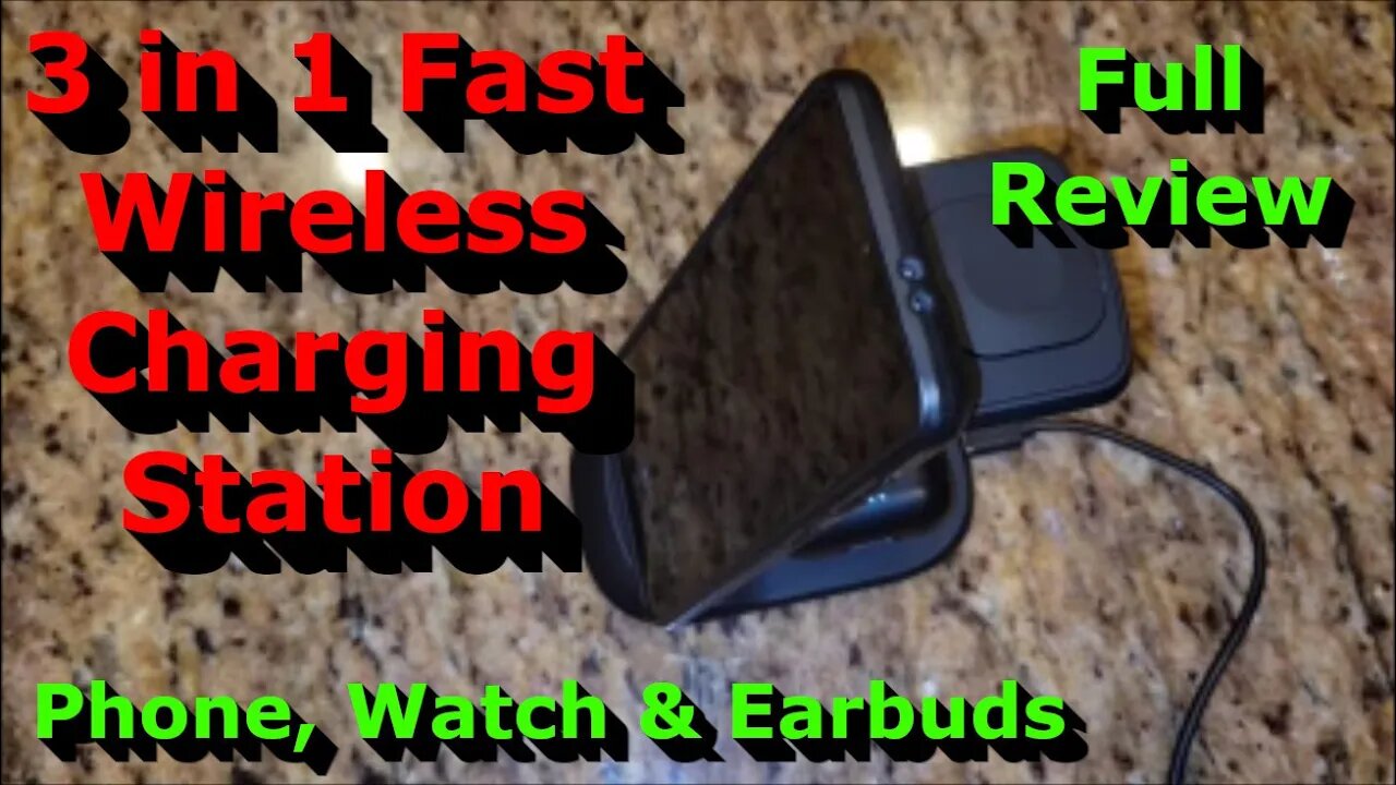 3 in 1 Fast Wireless Charging Station - Full Test & Review