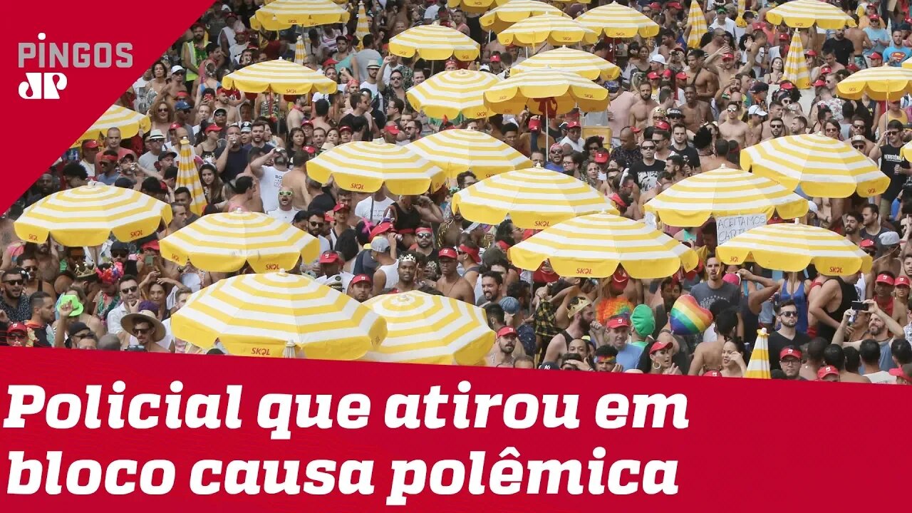 Policial de folga pode levar arma no Carnaval?