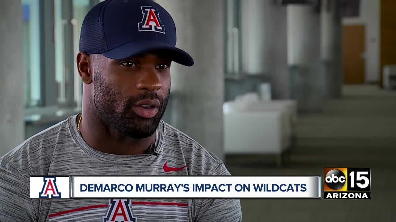 DeMarco Murray adjusting to new role as running backs coach at the University of Arizona