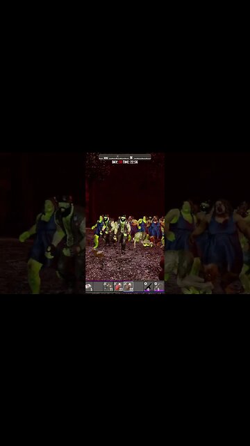 7 Days to Die #Shorts Explosive Blood Moon