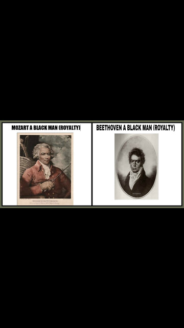 Ludwig van Beethoven & Wolfgang Amadeus Mozart WERE SO CALLED BLACK MEN FROM THE ROYAL HOUSE OF ISRAEL…THE ANGLO-SAXONS “ANGELIC SON’S OF ISAAC” WOOLY HAIR. (ICONOCLASM & CHANGING TIMES & SEASONS)🕎1 Maccabees 3:48 KJV