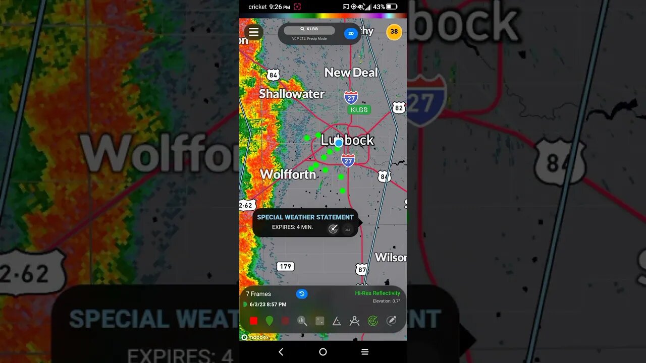 special weather statement