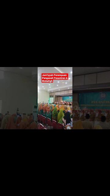 pelantikan #jam'iyyah perempuan pengasuh pesantren & #mubaligh