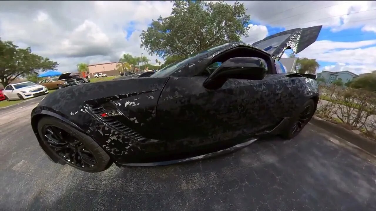 2016 Chevy Corvette ZO6 - Hooters and Hot Rods - Sanford, Florida #corvette #carshow #insta360