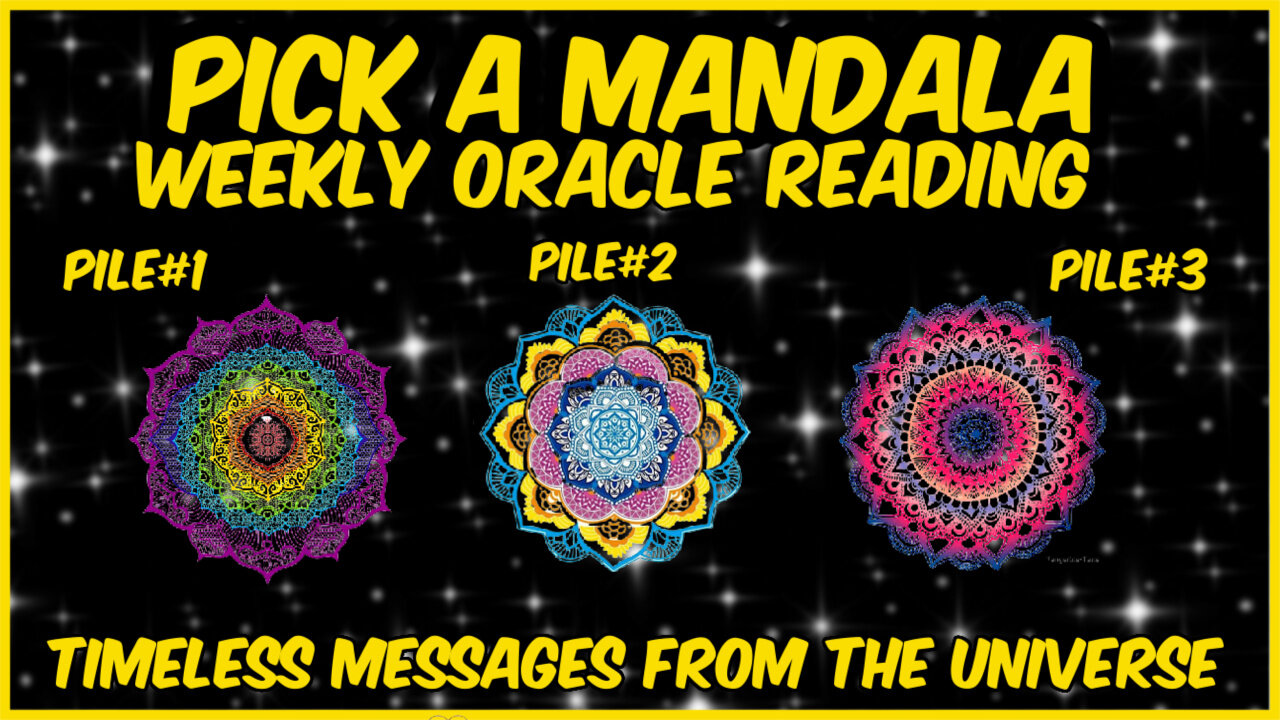 Pick A Pile l Weekly Oracle Reading l Messages From The Universe l Timeless Reading 💮💥💢