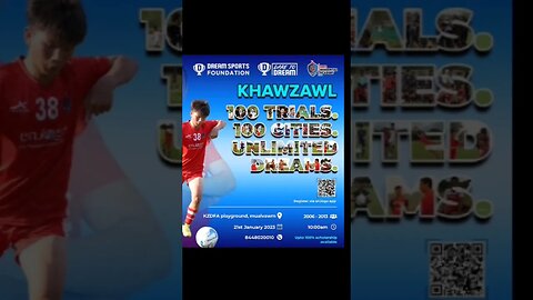 BBFS RESIDENTIAL ACADEMY Khawzawl Trials , 100 Trials. 100 Cities. Unlimited Dreams.