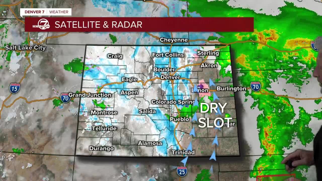 Saturday night snow update: Mike Nelson explains what's happening